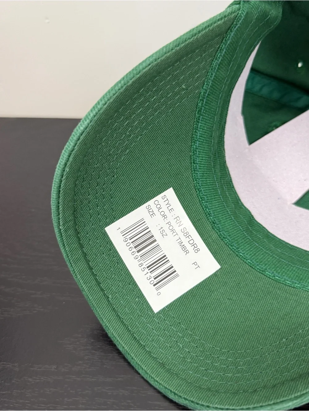 NEW Portland Timbers MLS Hat Adidas Youth Green Baseball Cap Fitted